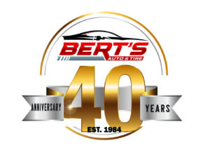 Bert's 40 Anniversay logo FINAL